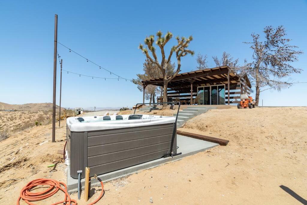 The Invisible Wind Cabin- Joshua Tree Amazing View Юкка-Вэлли Экстерьер фото